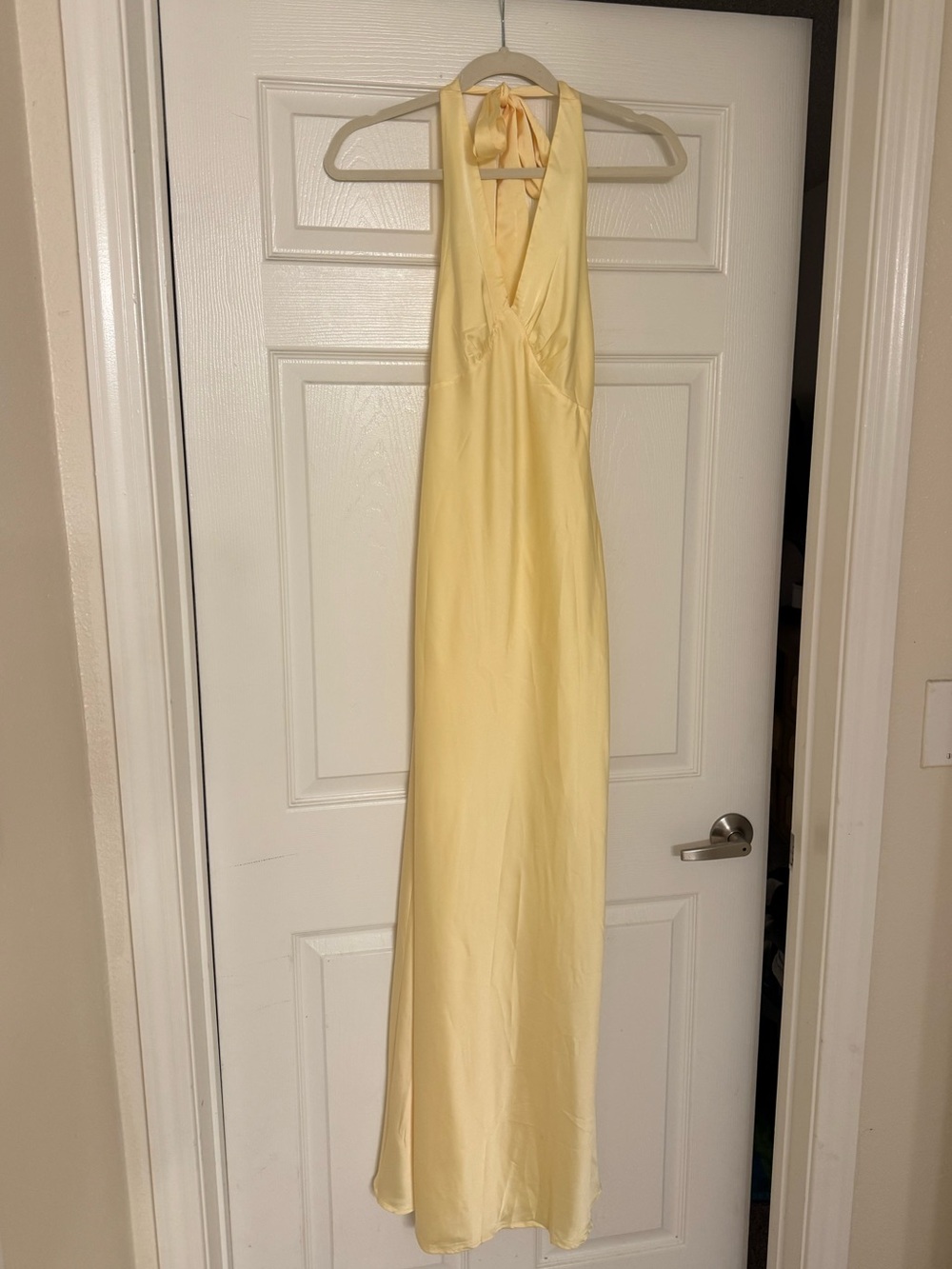 Peppermayo Halter Satin Maxi Dress - Picture 4 of 6